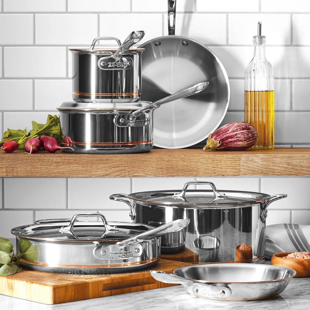 All-Clad Copper Core 10-Piece Cookware Set | Williams Sonoma Australia